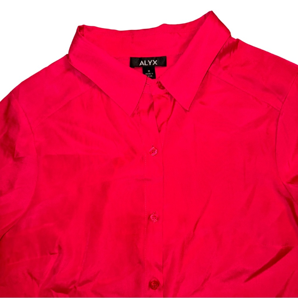 ALYX Pink Button Up/Down Shirt Top - Picture 2 of 4